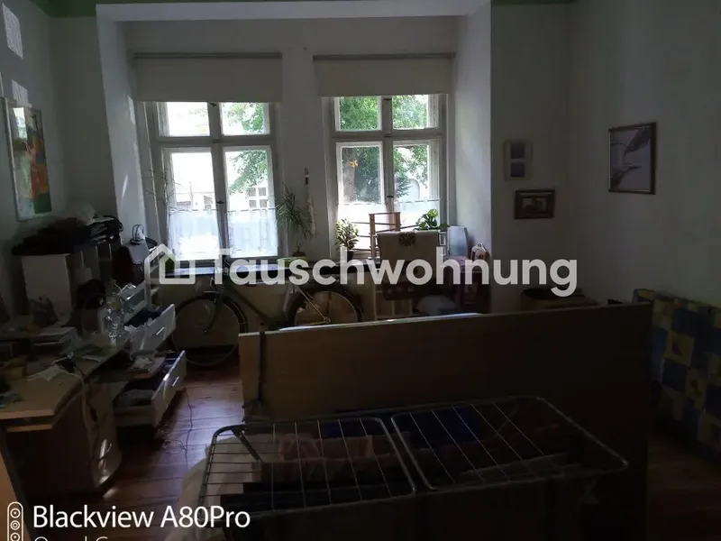 Tauschwohnung: ruhige 3 Zimmer Altbauwohnung gegen 2-Zimmer-Wohnung — photo 1